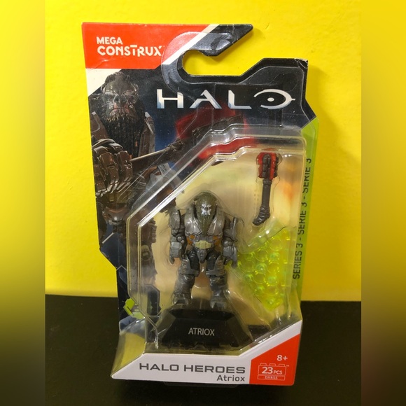 HALO MEGA CONSTRUX HALO HEROES Atriox Series 3 Action Figure 2016 - Picture 2 of 4